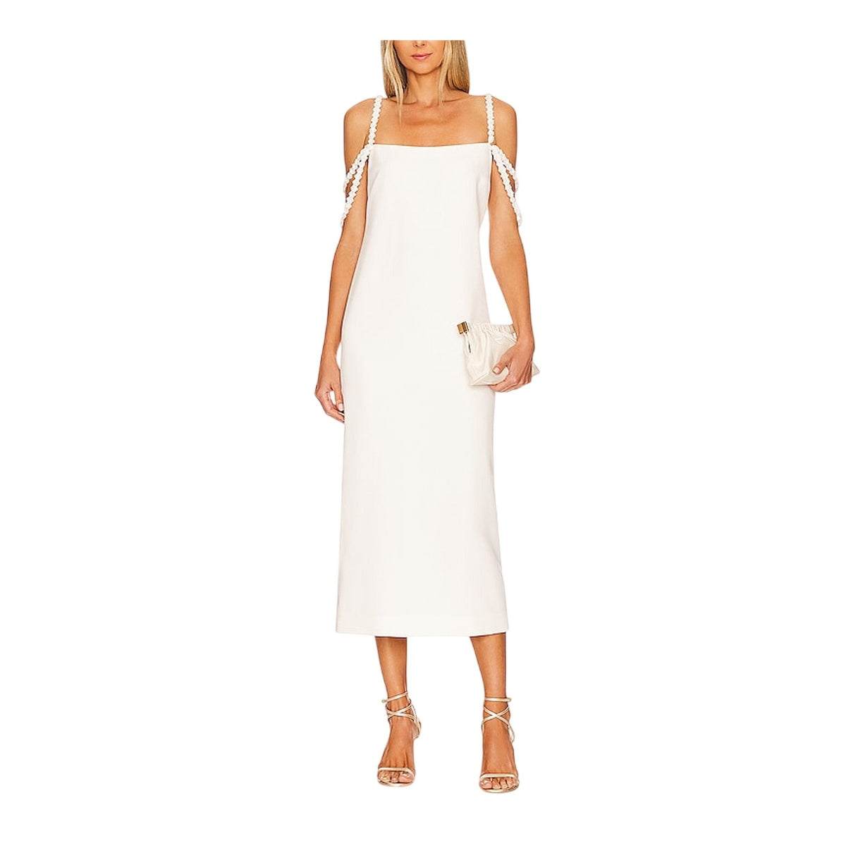 Alexis Elegant White Shayanne Dress Size M
