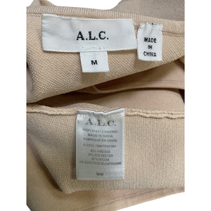 A.L.C. Asymmetric Beige Colby Top Tank Size M