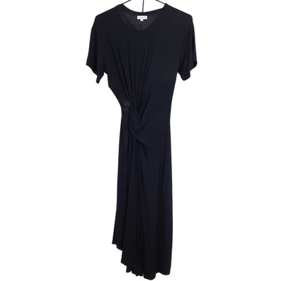 A.L.C. Asymmetric Black Bridget Midi Size M Dress