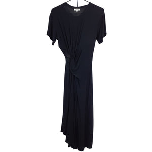A.L.C. Asymmetric Black Bridget Midi Size M Dress