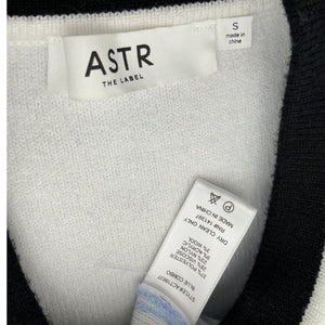 Astr The Label Contrast Trim Multicolor Hattie Cardigan Size S