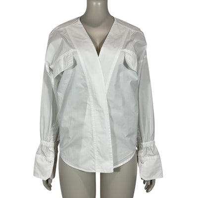 A.L.C. Classic White Colette Blouse Size 0