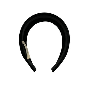 Dôen Velvet Black Sestri Headband