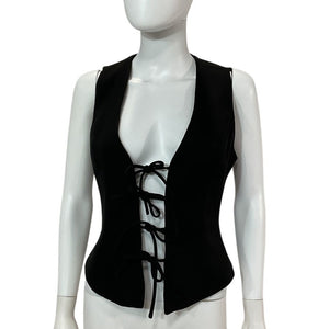 Elliatt Sleek Black Cavalcade Top Size S