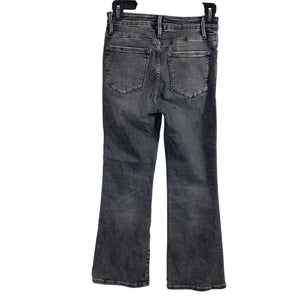 Frame Sleek Hughes Le One Crop Mini Boot Jeans Size 1 Pants