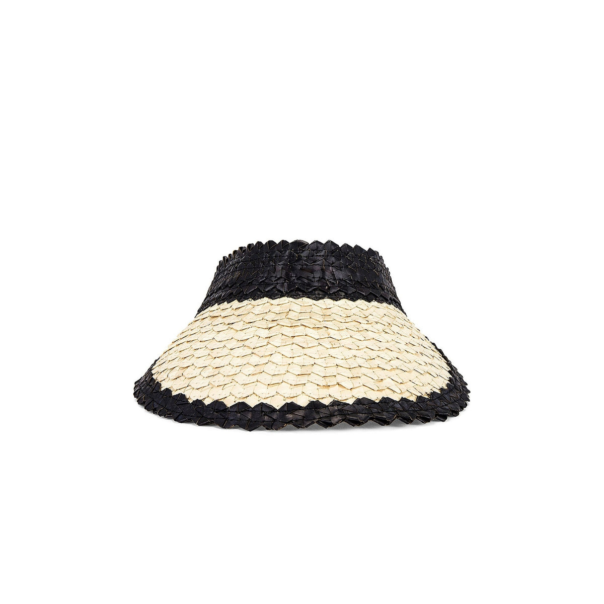Lspace 'Maloma' Black Straw Visor Size OS