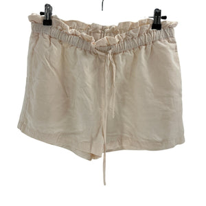 Hatch Ruffled Beige Lula Shorts Size 1