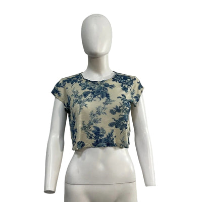 Loveshackfancy 'Calix' Blue Tee Size XS