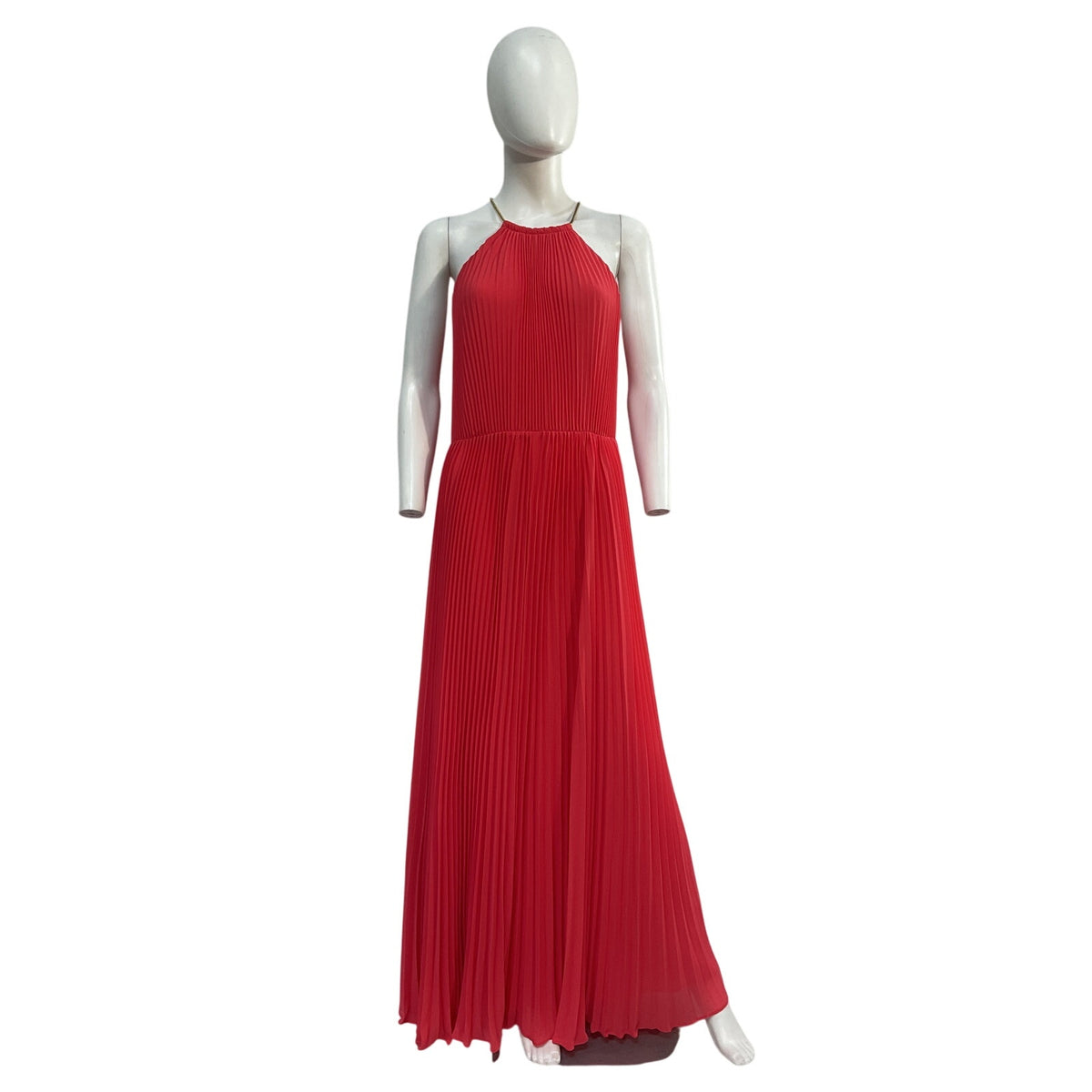 Michael by Michael Kors Red Crepe Maxi Dress Size M - NWT