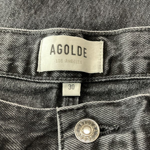 Agolde Classic Conduct Lana Denim Jeans Size 30