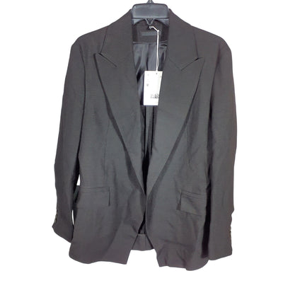 Cos Tailored Black Peak Lapel Blazer Size 2 NWT