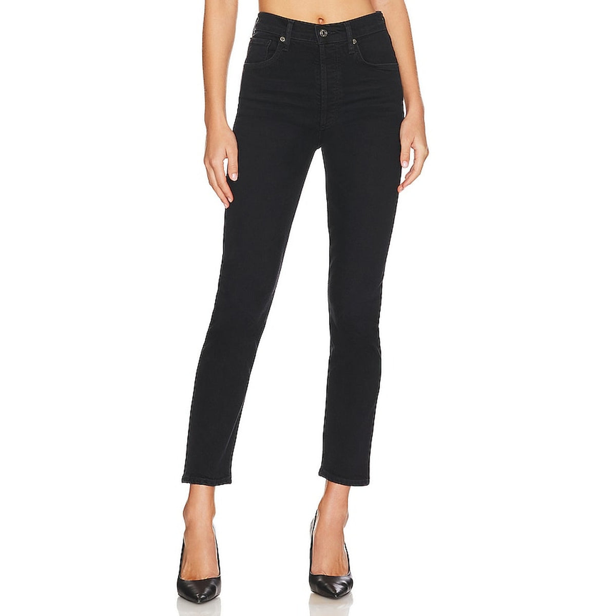 Agolde Classic Black Riley Straight Denim Jeans Size 29