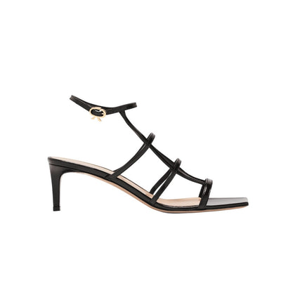 Gianvito Rossi Strappy Black Mondry 55 Sandals Size IT 39