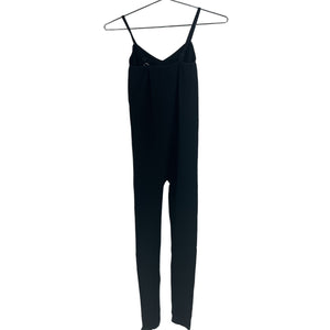 Hatch Sleek Black Body Rib Unitard Size 0