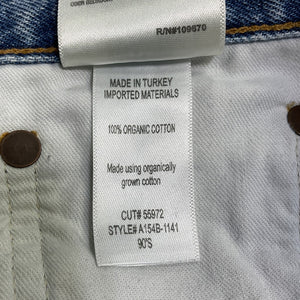 Agolde Classic Blue 90s Pinch Waist Denim Jeans Size 28