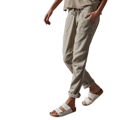 James Perse Relaxed Tan Soft Drape Pants Size 1
