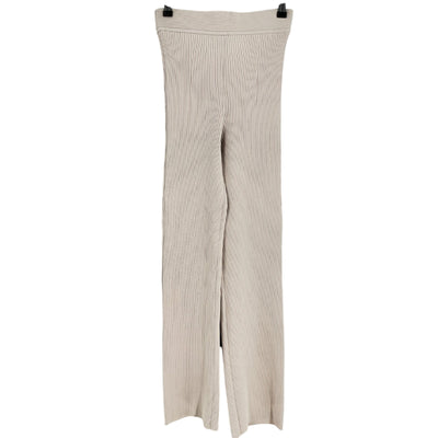 Simkhai Ribbed Beige Knit Pants Size S