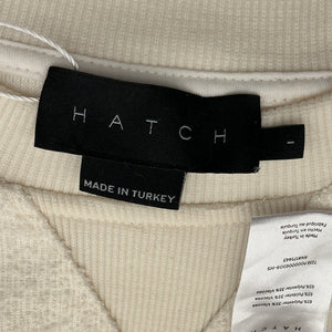 Hatch Boucle Beige Dina Sweatshirt Size 1