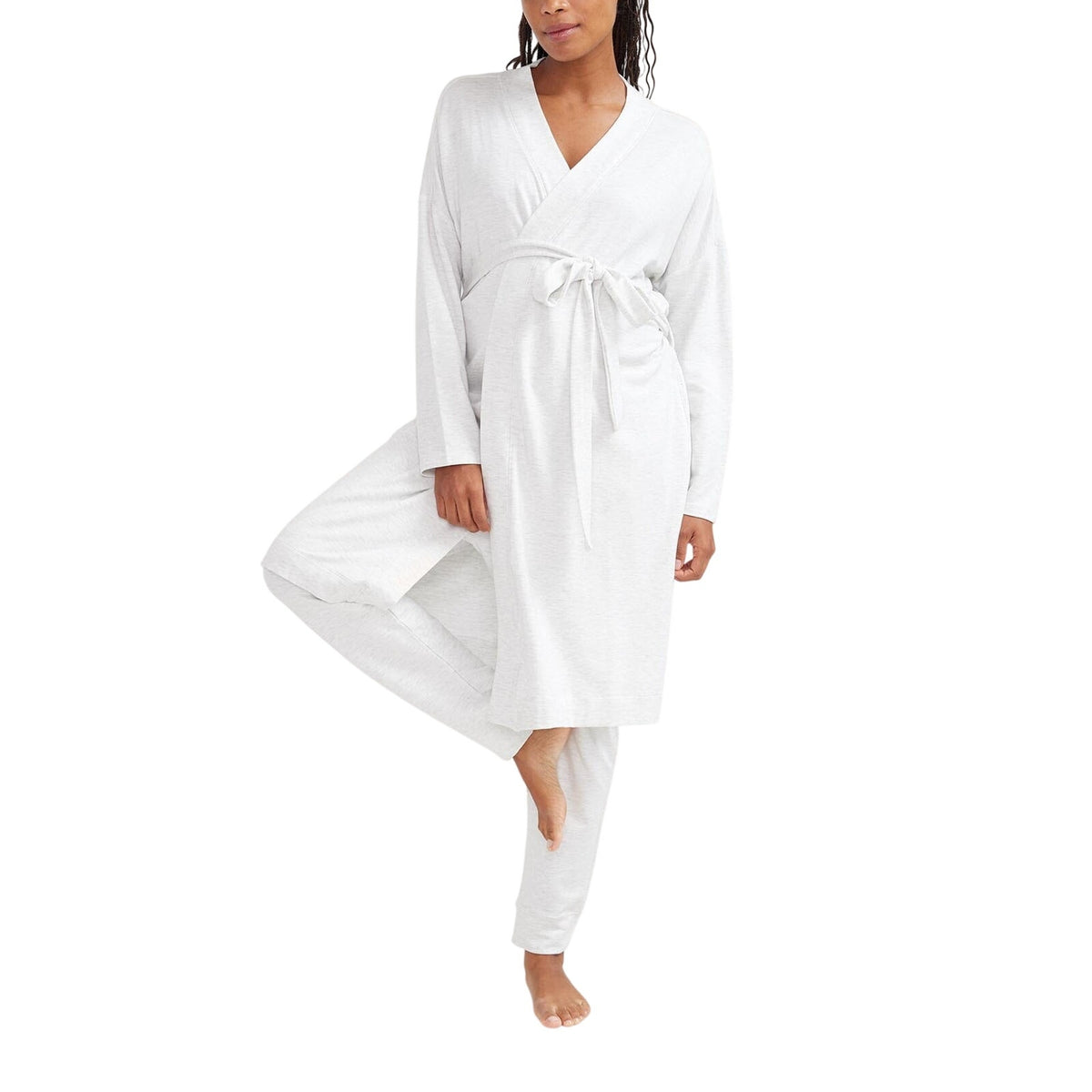Hatch 'The Robe' Grey Tencel Romper Size 2