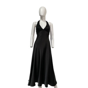 Mirror Palais 'Halter' Black Silk Ballet Dress Size XS - NWT