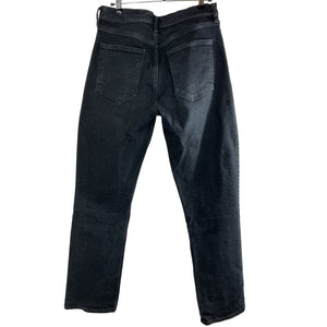 Agolde Classic Black Riley Straight Denim Jeans Size 29