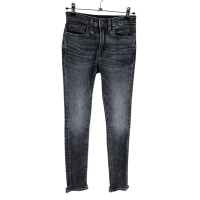 R13 Classic Black Alison Skinny Denim Jeans Size 24