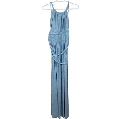 Simkhai Crinkled Horizon Lillee Open Back Maxi Size M Dress NWT