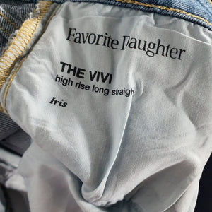 Favorite Daughter Classic Iris The Vivi Size 33 Denim Jeans