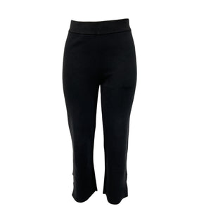 L'Academie Cozy Black Kaden Knit Size S Pants
