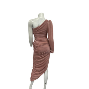 Lpa 'Roksana' Pink Nylon Dress Size S