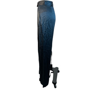 The Sei Sleek Emerald Satin Pants Size 6 NWT