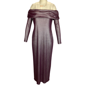 House Of Harlow 1960 Shimmering Burgundy Laurine Size XL Dress