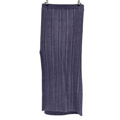 Misa Los Angeles Ribbed Purple Gloria Skirt Size M