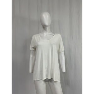 Hatch 'The Perfect' White Viscose Vee Size 0