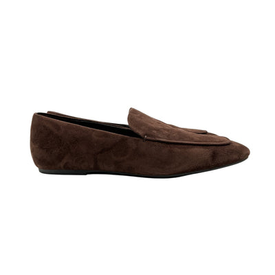 Vince Suede Brown Clover Loafers Size 8