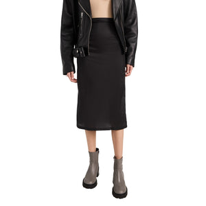 Maison Margiela Minimalist Black Midi Skirt Size 36/ US 4
