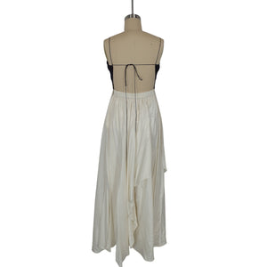 Anna October Sleek White Josephine Maxi Size S Dress