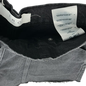 Iro Frayed Black Germinah Shorts Size 23 S