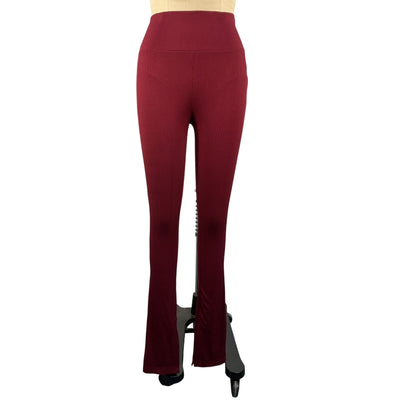 Nicholas Ribbed Prune Delia Leggings Size 0