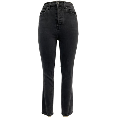 Grlfrnd Sleek Black Piper Denim Jeans Size 26