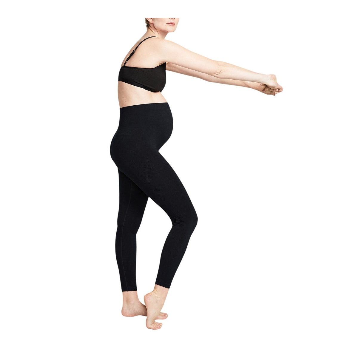 Hatch Ribbed Black Body Leggings Size XS