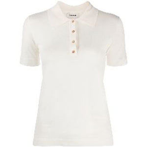 Nanushka Fine Knit Beige Polo Size XS Merino Wool Shirt