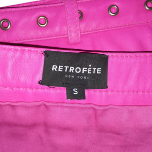 Retrofête Vibrant Pink Ambra Skirt Size S