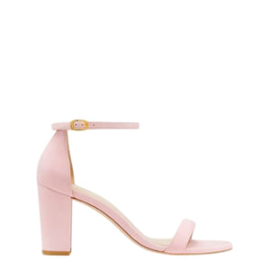 Stuart Weitzman Elegant Cotton Candy Nearlynude Strap Sandal Size 10