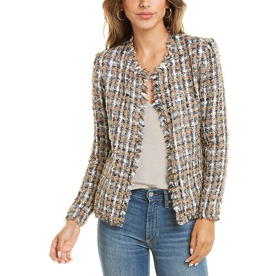 Iro 'Vella' Brown Wool-Blend Jacket Size 36