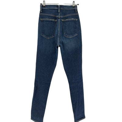 Agolde Classic Blue Pinch Waist Ultra High Rise Skinny Denim Jeans Size 23