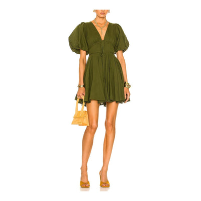 Rhode Chic Green Madeline Dress Size 0 NWT