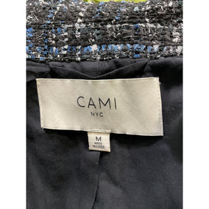 Cami Nyc Cropped Navy Ash Jacket Size M