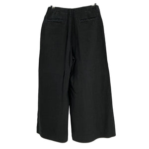 L'agence Relaxed Black Linen Pants Size 27