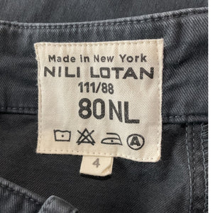 Nili Lotan Utility Carbon Jenna Pants Size 4